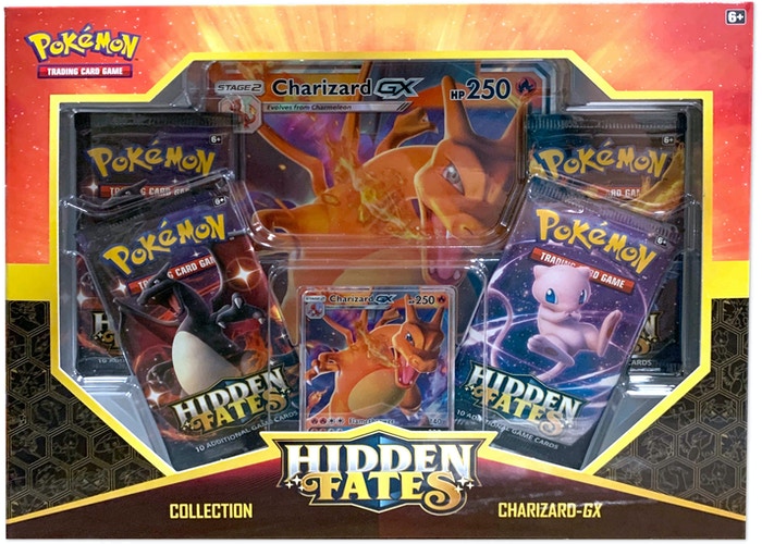 Pokmon Sun & Moon Hidden Fates Assorted Gx Box- Charizard Pokmon Sun & Moon Hidden Fates Assorted Gx Box- Charizard