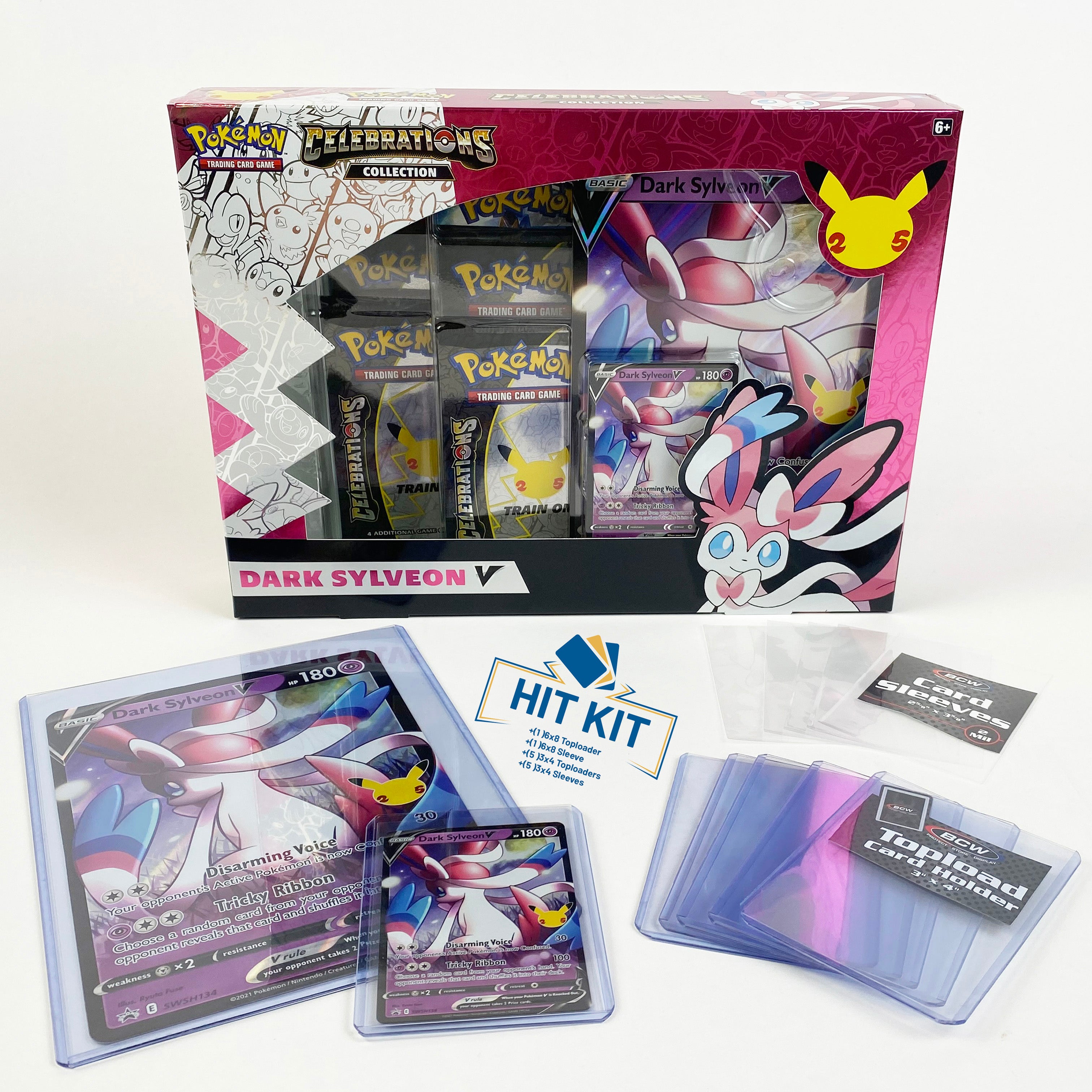 Pokemon 25th Anniversary Sylveon V Collection Box + HIT KIT™