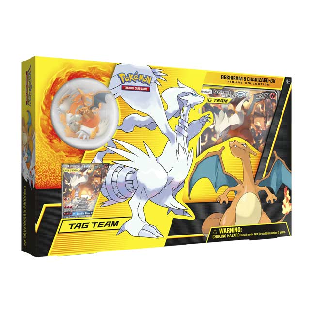 Pokémon TCG: Reshiram & Charizard-GX Figure Collection
