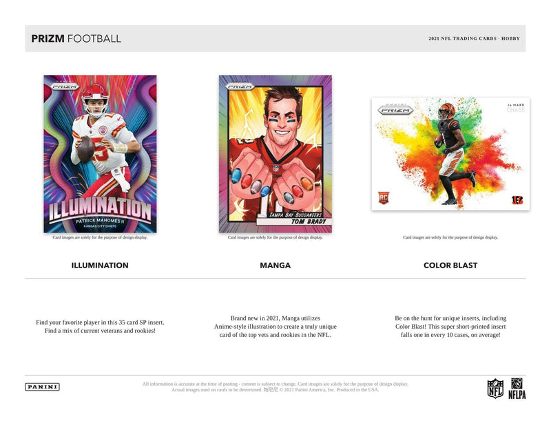 2021 Panini Prizm Football Hobby Box