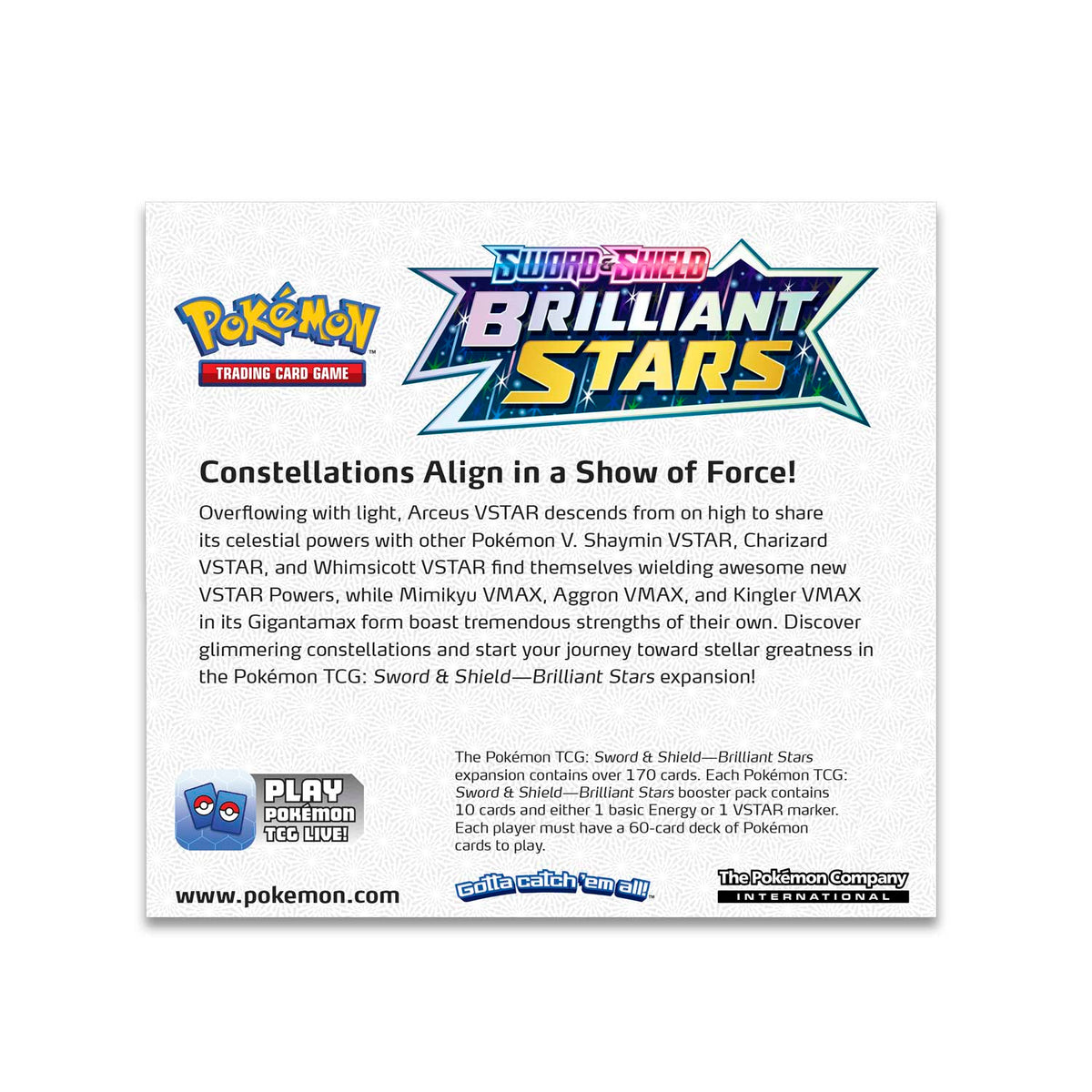 pokemon tcg brilliant stars booster pack Brilliant Stars Booster Box