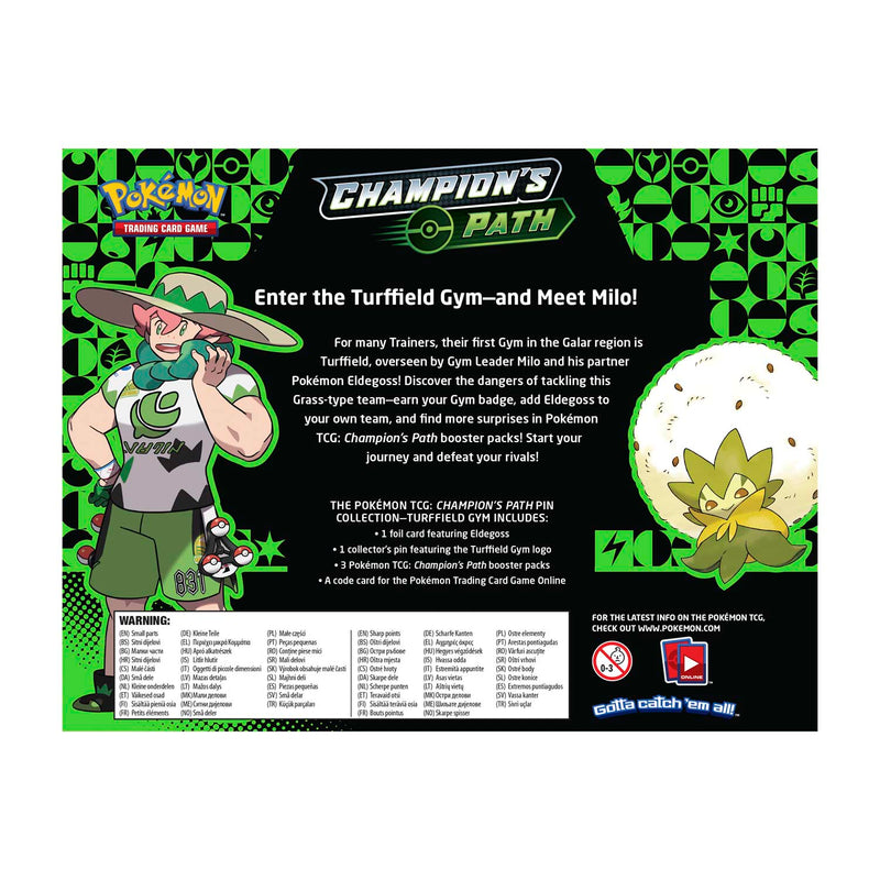 Pokémon TCG: Champion's Path Pin Collection (Turfield Gym)