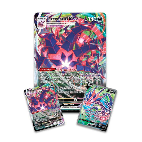 eternatus pokemon cards Pokémon TCG: Eternatus VMAX Premium Collection