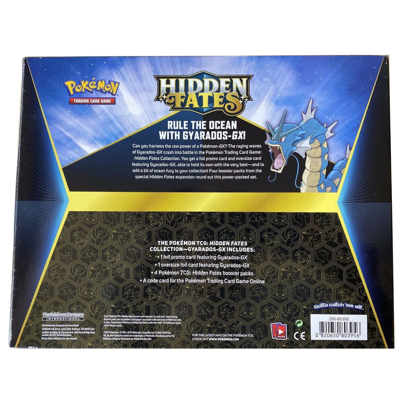 Pokmon Sun & Moon Hidden Fates Assorted Gx Box- Gyarados Pokmon Sun & Moon Hidden Fates Assorted Gx Box- Gyarados