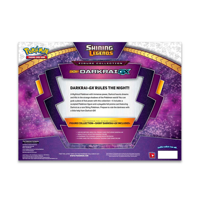 Pokmon TCG: Shining Legends Figure Collection (Shiny Darkrai-GX) Pokmon TCG: Shining Legends Figure Collection (Shiny Darkrai-GX)