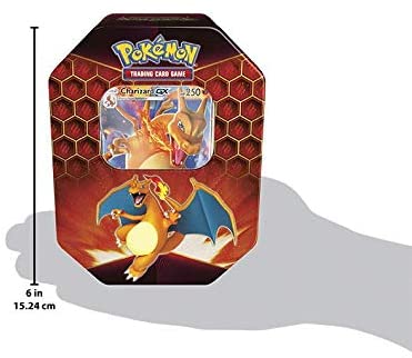 Pokemon TCG Sun and Moon Hidden Fates GX Tin- Charizard GX