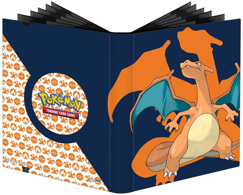 Ultra Pro Charizard 9-Pocket Pro Binder for Pokemon - Charizard - Hold Ultra Pro Charizard 9-Pocket Pro Binder for Pokemon - Charizard - Hold