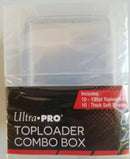 Ultra Pro 3" X 4" Clear 130pt Toploader | Combo Box