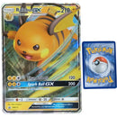Pokémon Sun & Moon Hidden Fates Assorted Gx Box- Raichu + HIT KIT