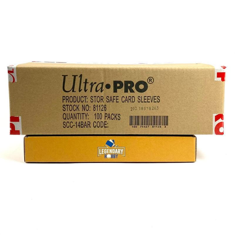 10000 Ultra Pro Standard Trading Cards Soft Sleeves Case - 100 packs