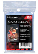 10000 Ultra Pro Standard Trading Cards Soft Sleeves Case - 100 packs