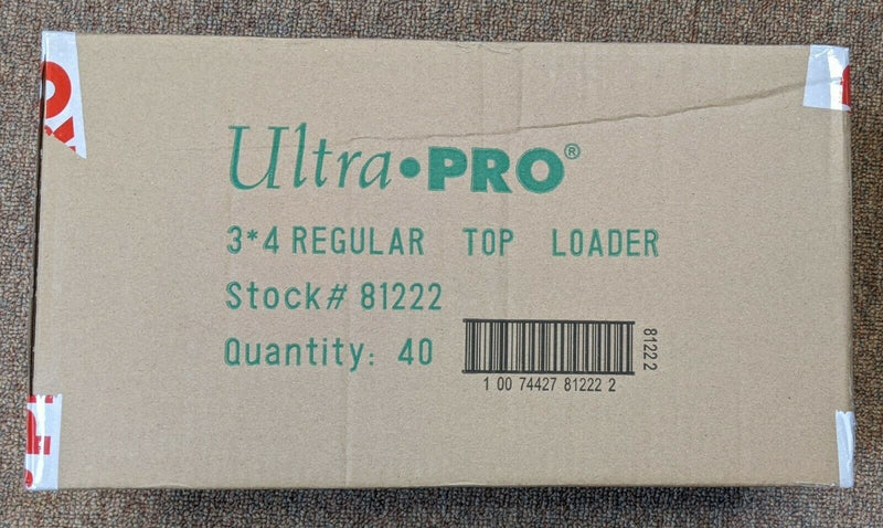 thumbnail image 2 of Ultra PRO 3x4 35pt Clear Toploaders - Rigid Card Holders (Case Of 1000) 81222 2 of 5